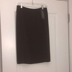 NWT chocolate pencil skirt